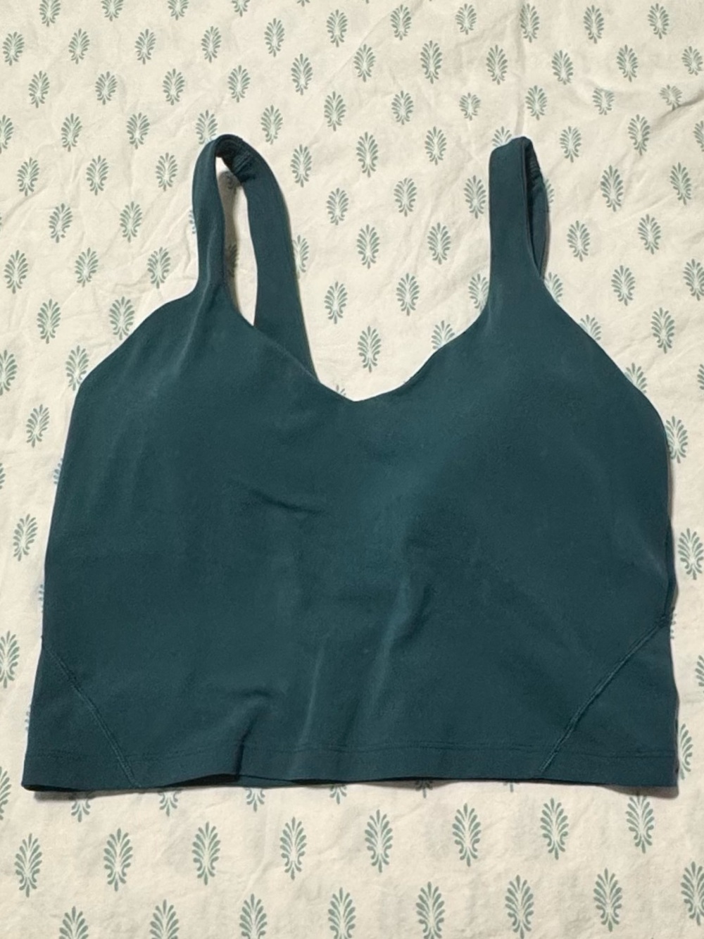 lululemon Align Tank Top Light Support, Size 6 A/B Cup — Teal